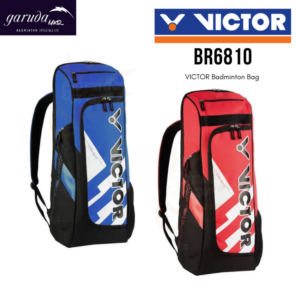 Tas Badminton Backpack BR6810 Tas Bulutangkis Victor BR 6810