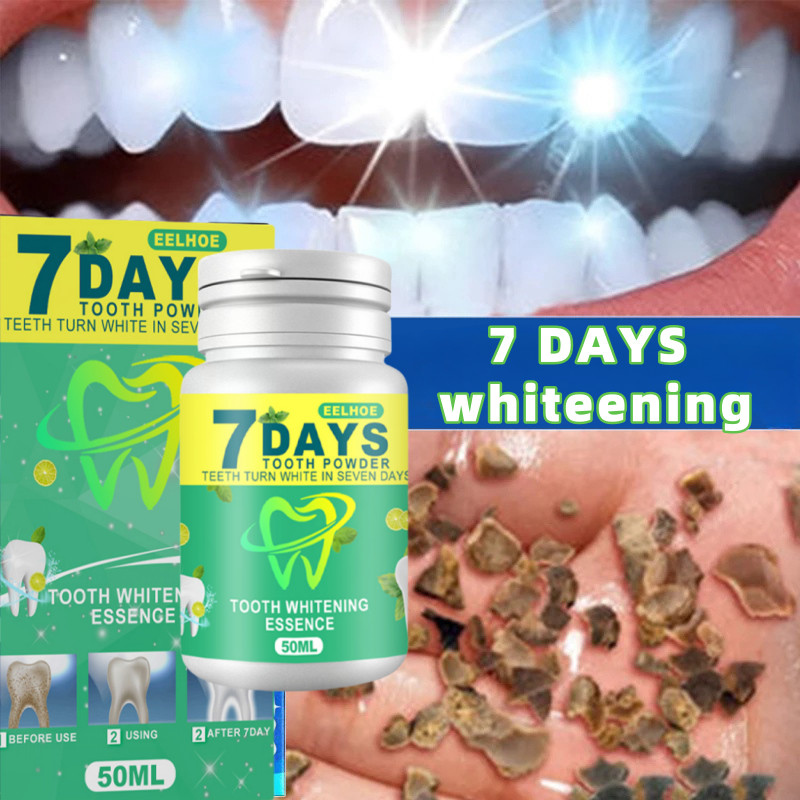 Teeth Whitening Powder / Whitening Tooth Powder / Probiotics / reduces stains on teeth / eliminates