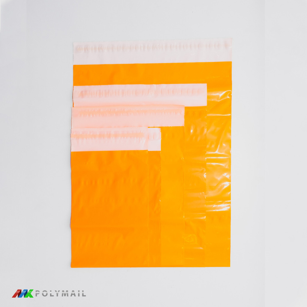 

ARFSHOPPOLYMAILER ±100PCS 30x40CM ORANGE GLOSSY PLASTIK PACKING