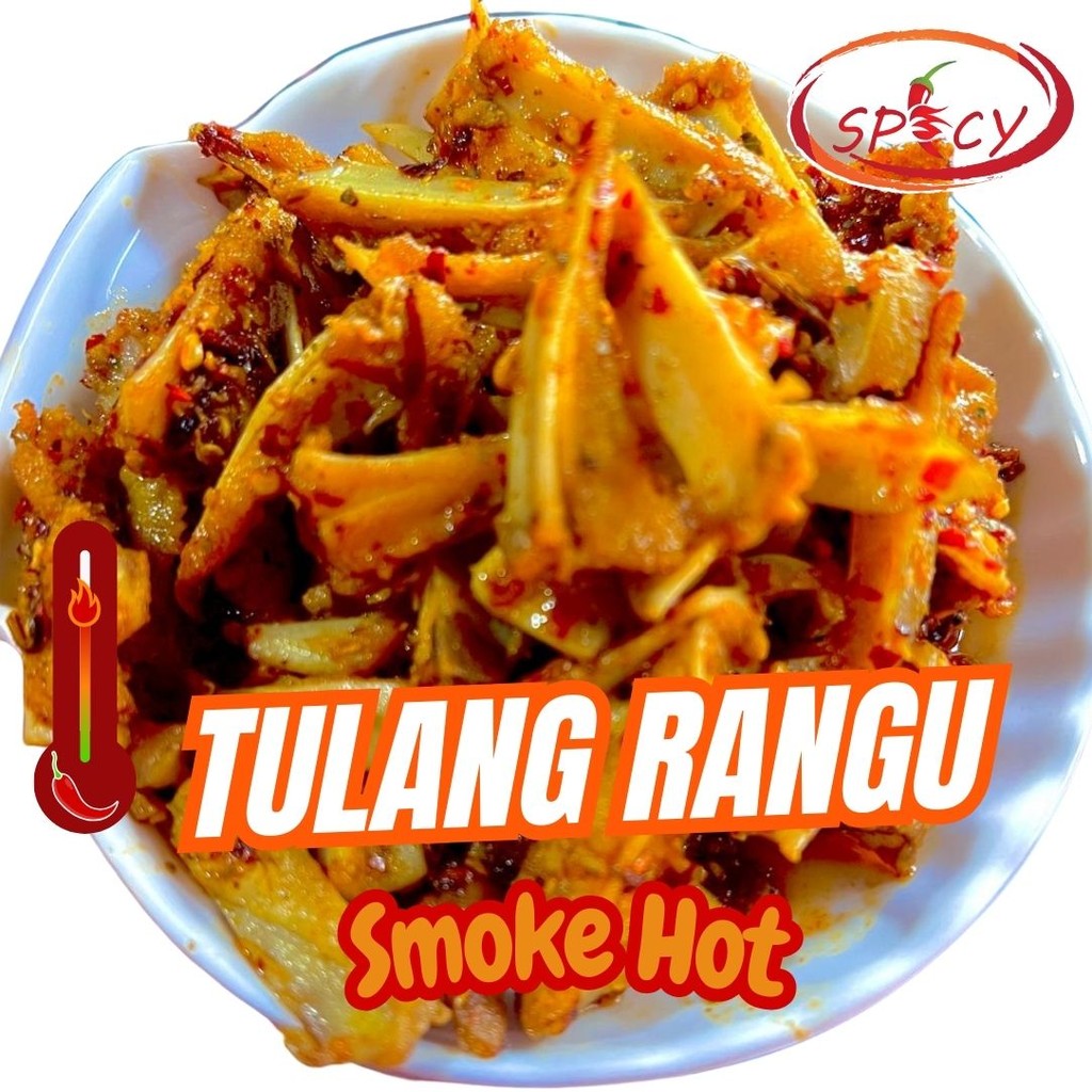 

Kriuk Nampol Tulang Rangu Pedas Chilli Oil 1 bungkus 800gr
