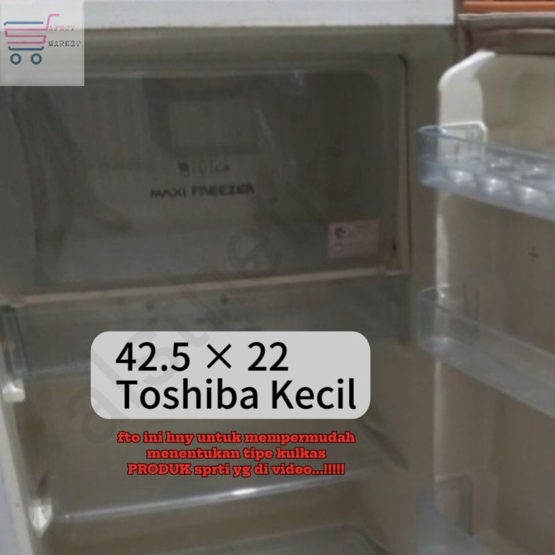 Perlengkapan ACC Tutup frezer kulkas AQUA●toshiba●polytron●lg●sharp●sanyo dll 1 pintu