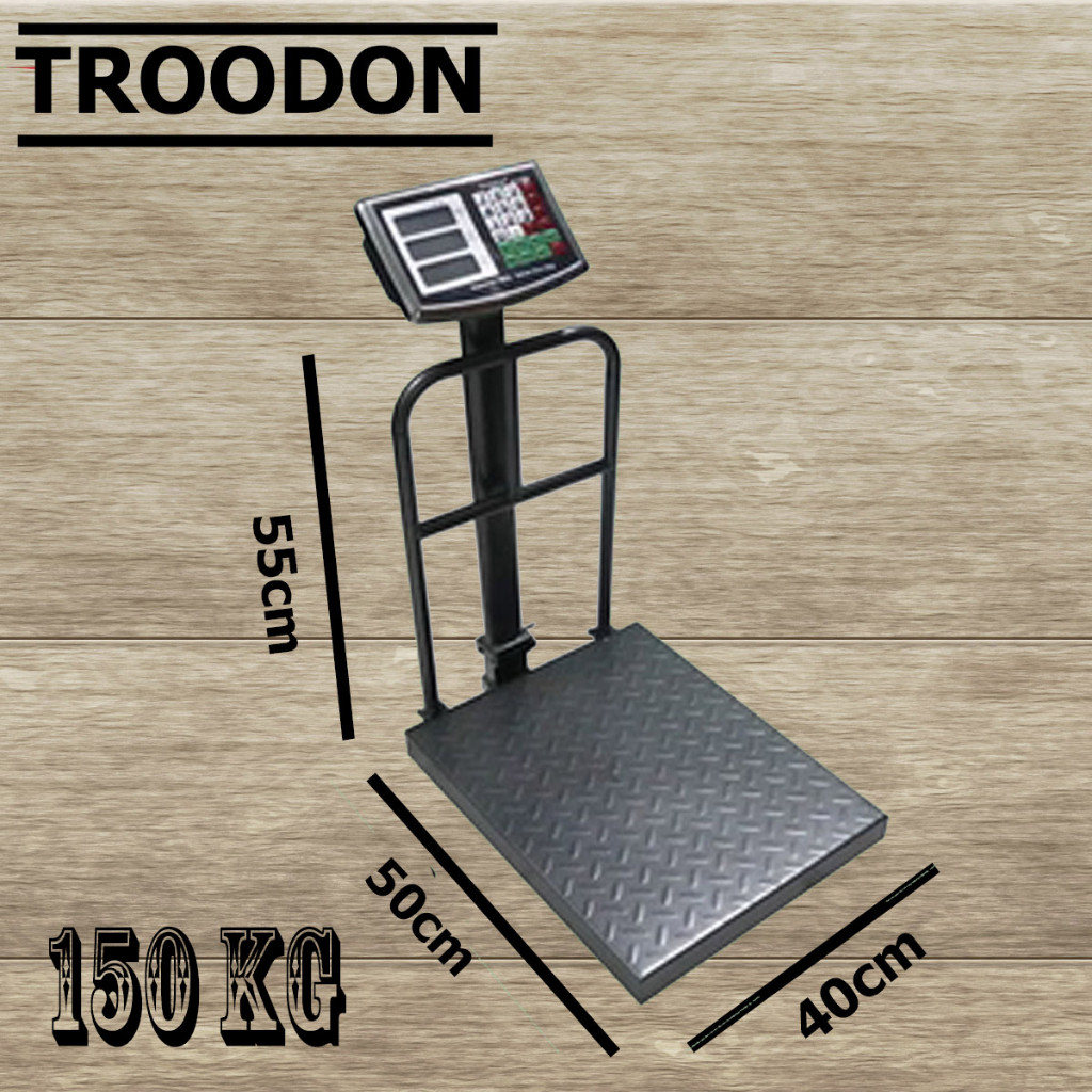 PROMO BESAR Timbangan Duduk Digital Kapasitas 150Kg Electrik Platform Scele Kuat Dan Kokoh
