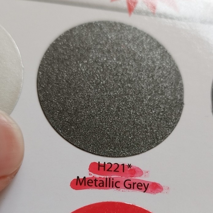 JAMIN MURAH SAMURAI * H221 METALLIC GREY Abu Abu Gun Metal Cat Semprot Paint Pylox(BISA LANGSUNG ORD