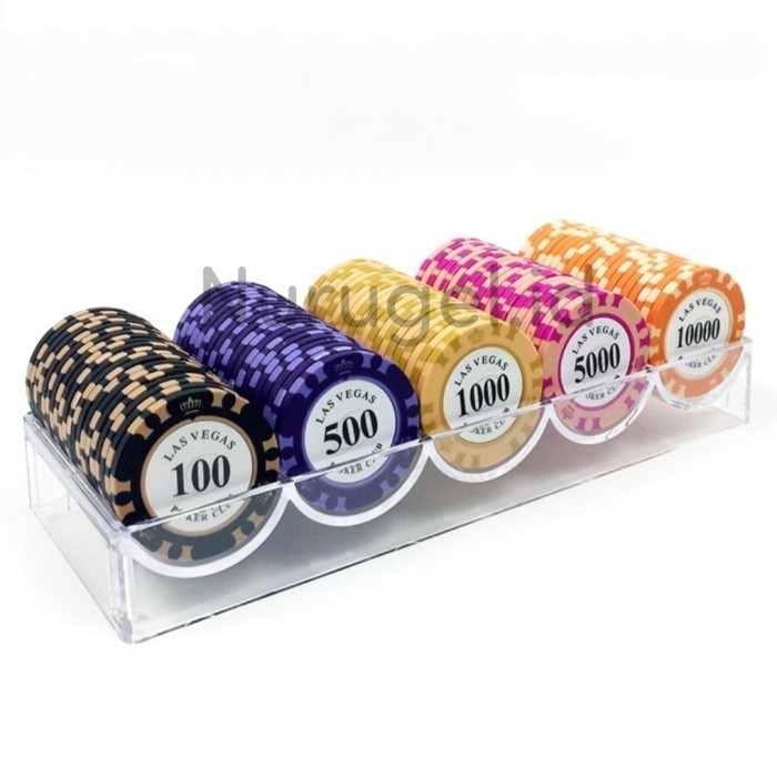 Paket G (100 500 1000 5000 10000) Casino Chip Coin Baccarat Blackjack