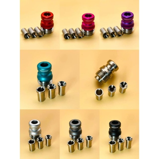 Mission Xv Cosmo Integrated 510 Driptip premium quality - gunmettal