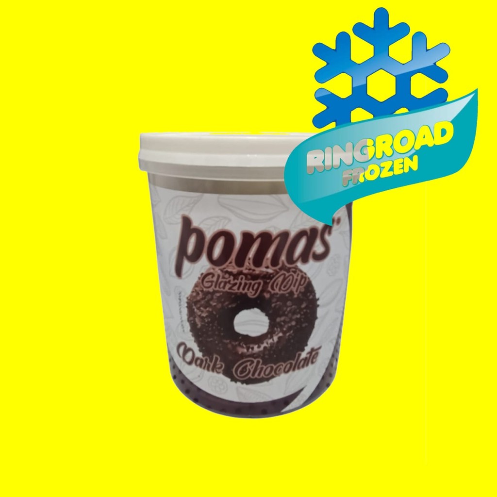 

POMAS GLAZING DIP DARK CHOCOLATE 1 KG