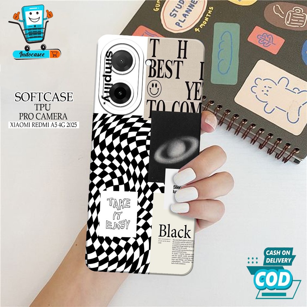 Softcase Xiaomi Redmi A5 4G 2025 Case Xiaomi Redmi A5 4G Silikon Hp Kesing Xiaomi Redmi A5 4G Casing