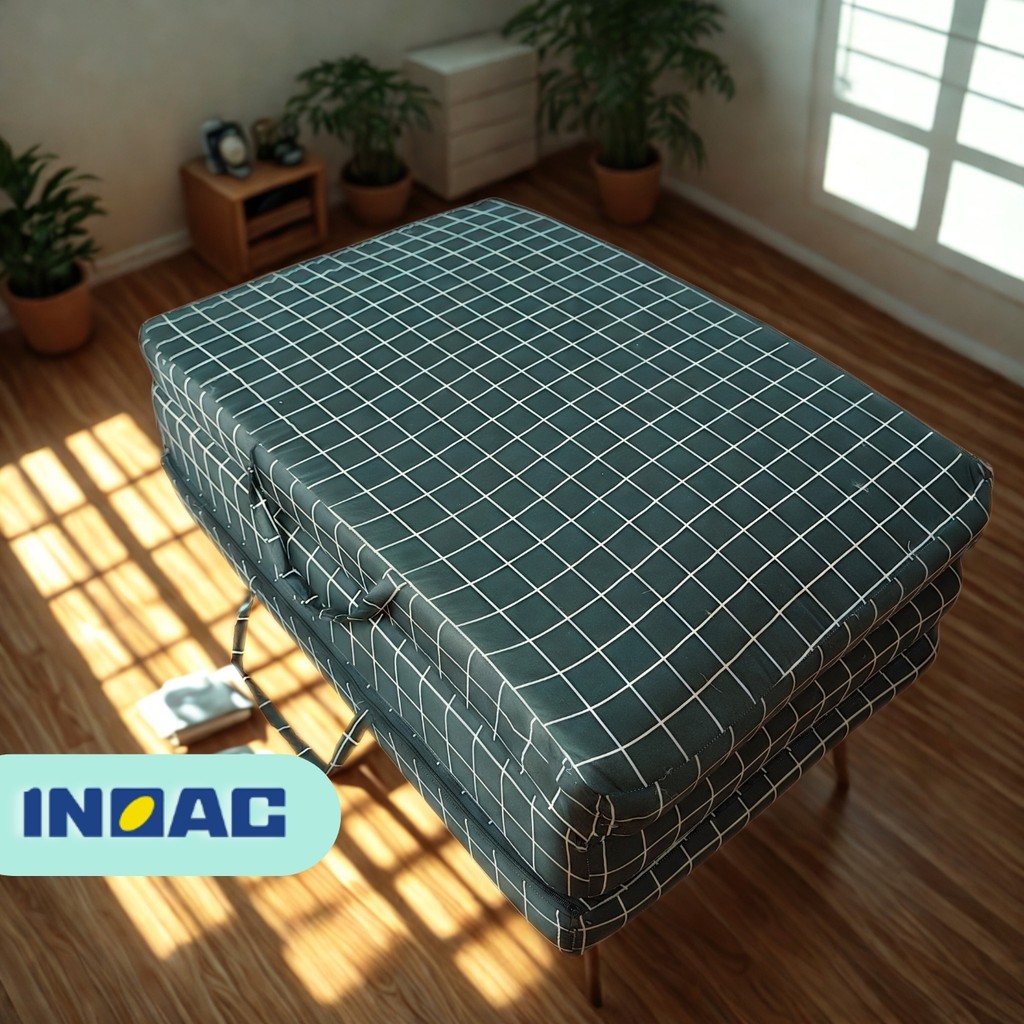 Kasur Lipat Kecil Untuk 1 Orang Busa Inoac Garansi Tebal Lantai Super Matras Awet Premium Lipat 3