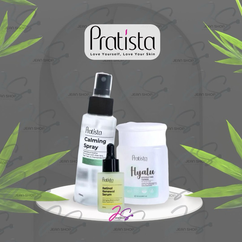 Hyalu Hydrating Toner Pratista 100% Original High Quality | Menghidrasi Kulit | Menyegarkan Wajah | 