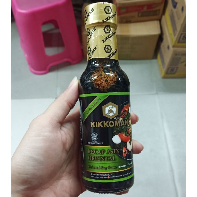 

KIKKOMAN kecap asin oriental 150 ml - soy sauce kikoman - ARM