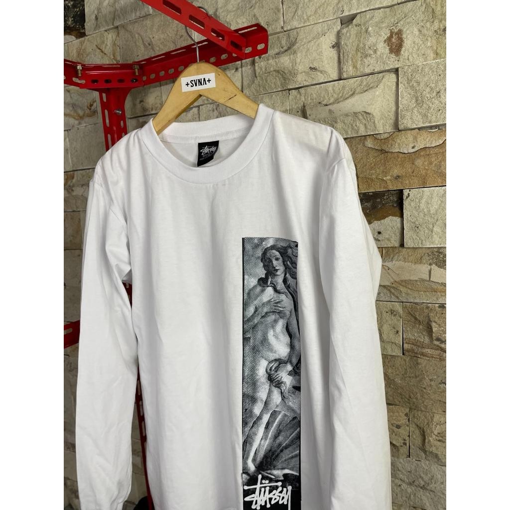 STUSSY INTERNATIONAL LONGSLEEVE WHITE Official