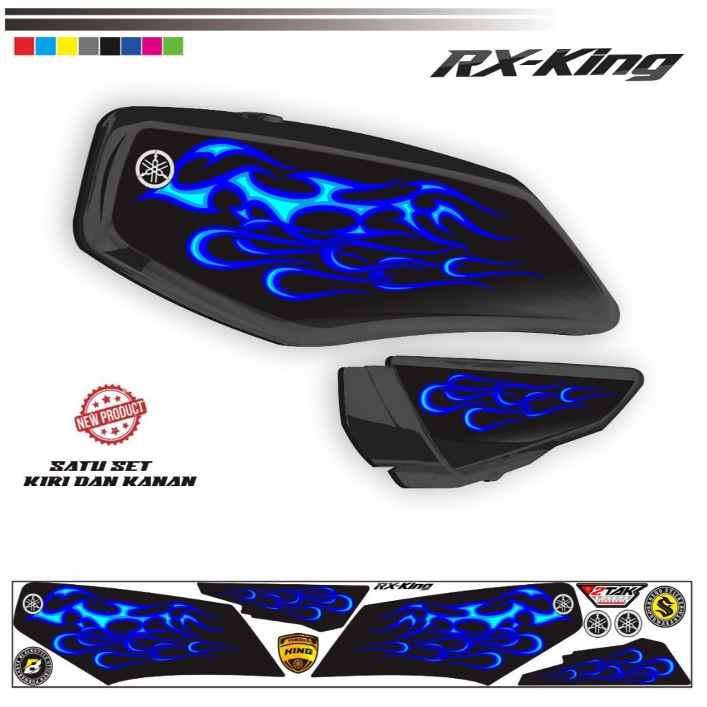 VARIASI STIKER RX KING VARIASI RX KING MOTIF KEREN RX KING STIKER VARIASI