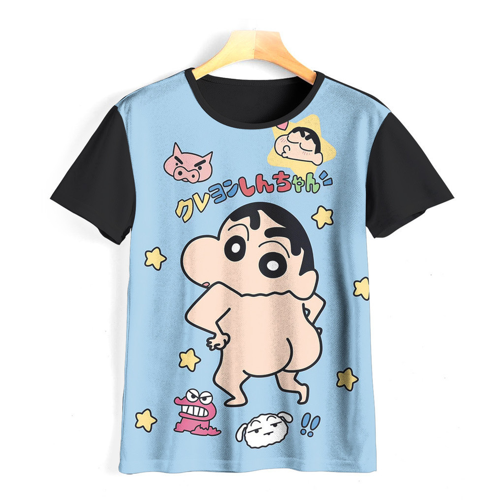 Kaos Shinchan Keren dan Adem | Kaos Kartun Shinchan Anak | 055KD023 Shinchan