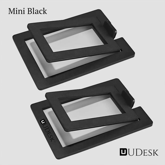 

New Speaker Stand Besi Tatakan Speaker Desktop - UDESK Accessories - Mini Black Best Seller