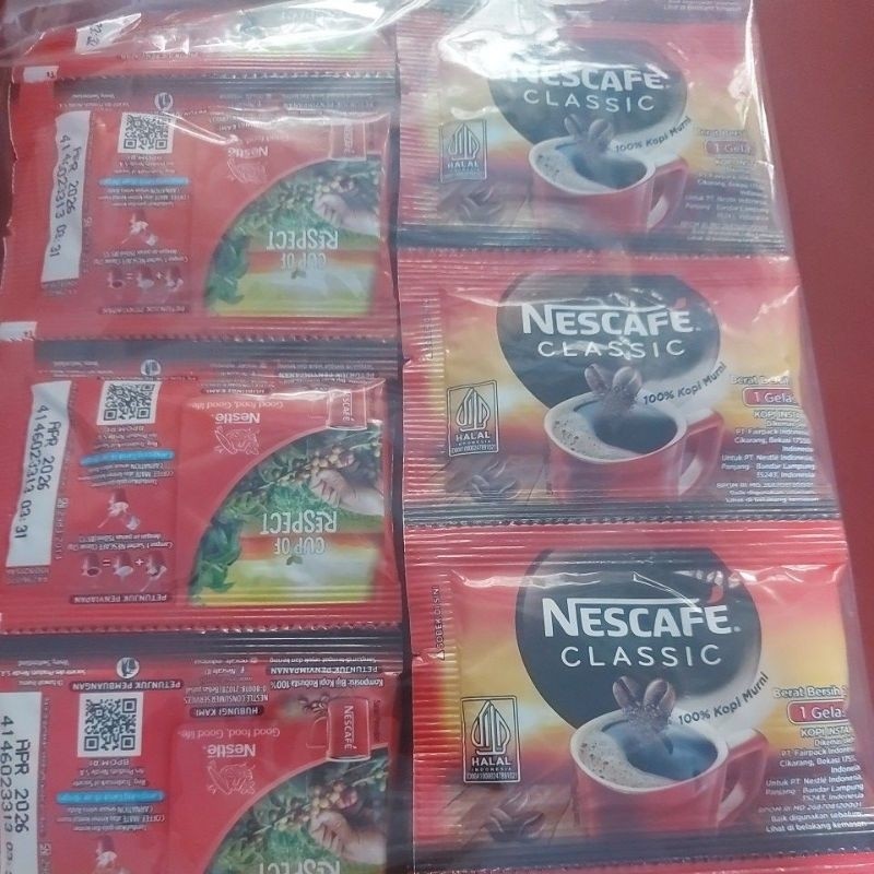 

nescafe classic 2gr isi 60 sachet