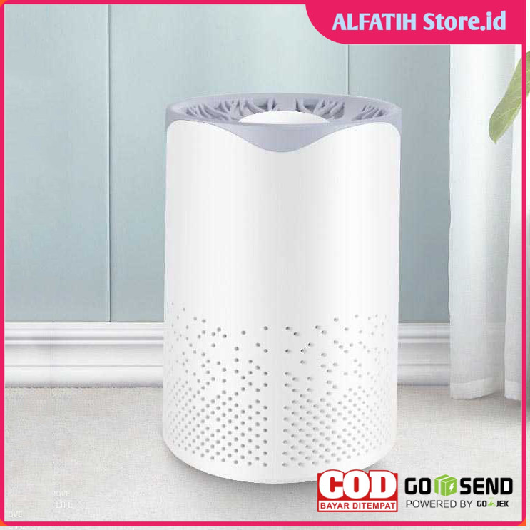 NOBICO Pembersih Udara UV Air Purifier Cleaner HEPA Filter 360 Degree - 7RRSAVWH