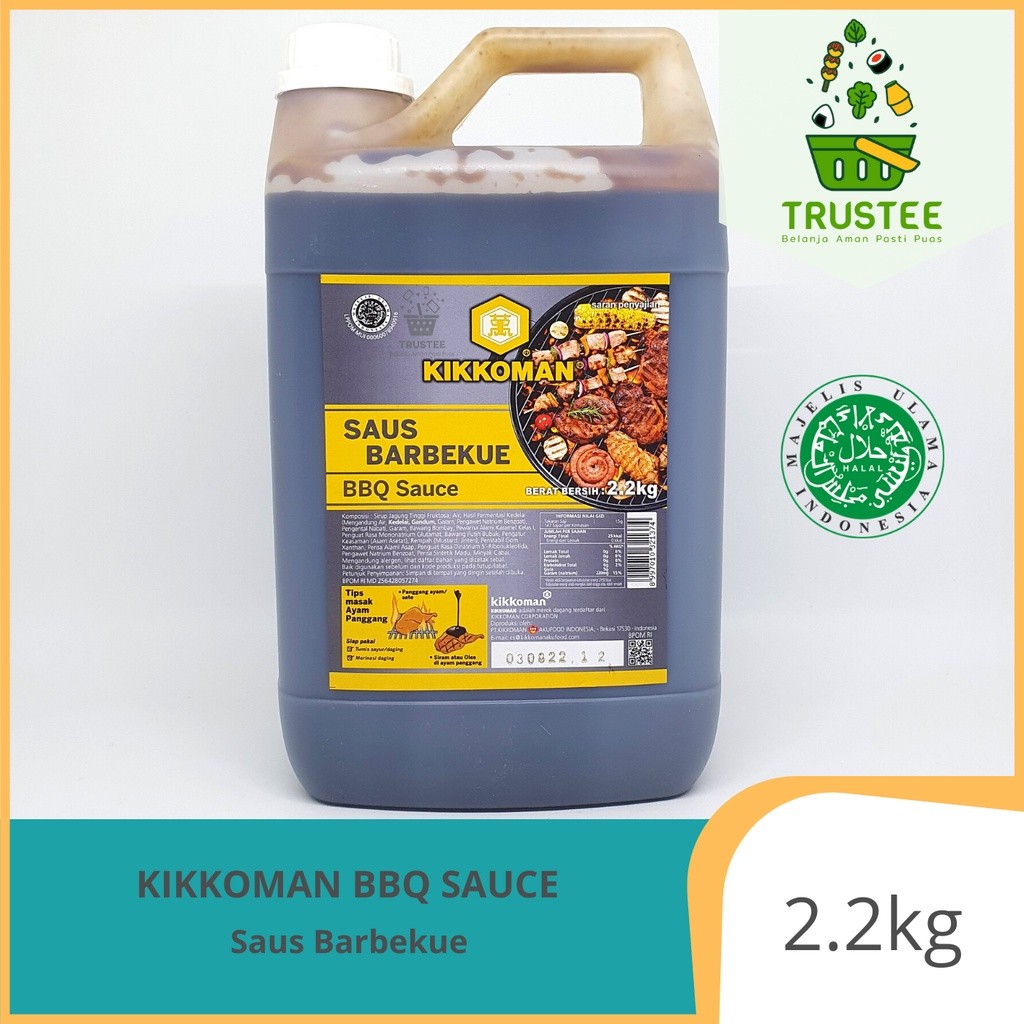 

SAUS KIKKOMAN 2.2kg / 2L Liter BBQ GOCHUJANG BULGOGI GARLIC BLACKPEPPER TERIYAKI MIRIN YAKINIKU