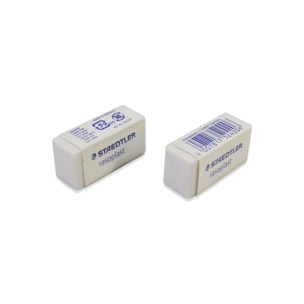 

Penghapus Pensil Kecil Staedtler Rasoplast B20/B30/B40 Putih
