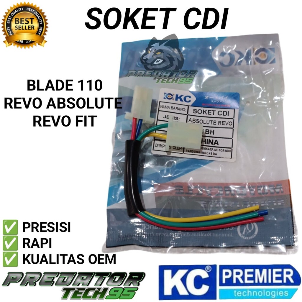 SOKET CDI SOCKET BLADE 110 REVO ABSOLUTE REVO FIT HIGH QUALITY