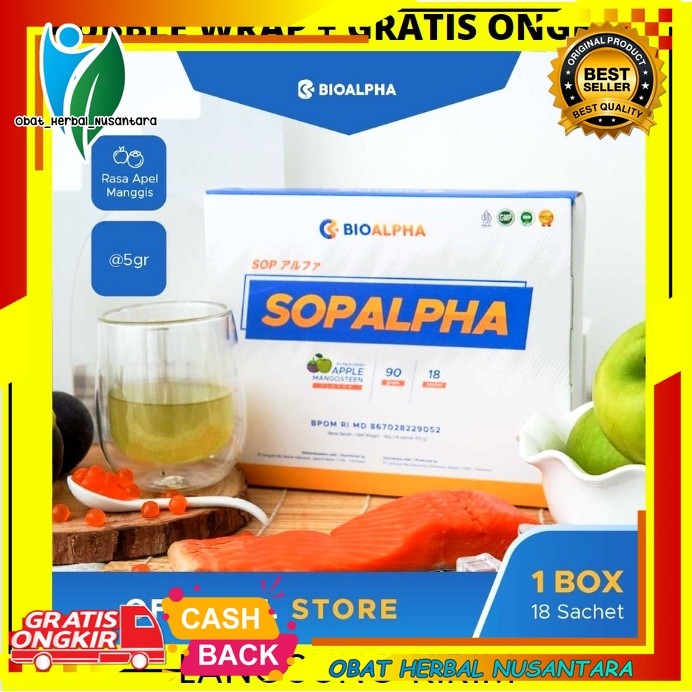 SOPALPHA shopalpha ORIGINAL subarashi KESEHATAN sopalpah shopalpa bio boost plus sop100 alfha ALPA O