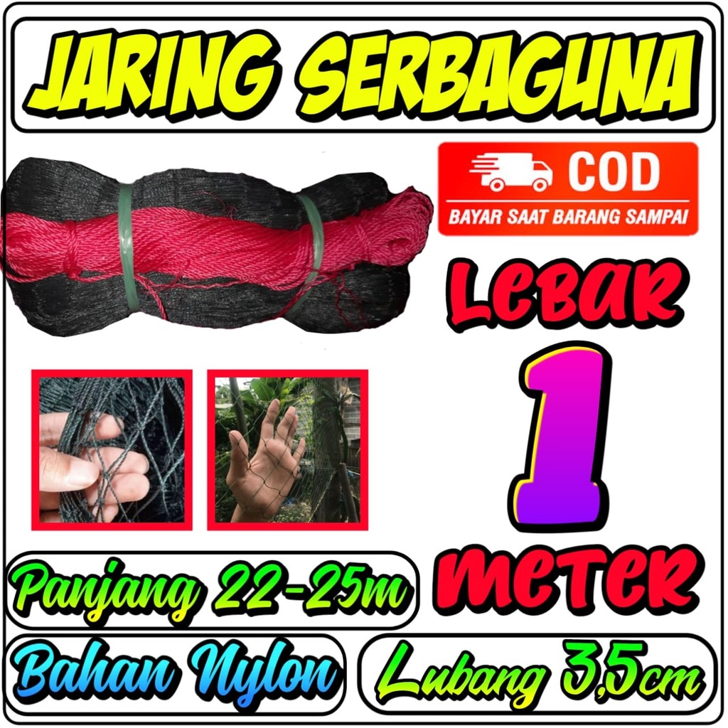 Jaring Pagar Ayam Jaring Ayam Lebar 1 Meter X Panjang 25 Meter