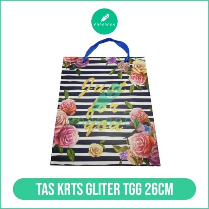

(PRO_ATK) TAS KERTAS GLITER TANGGUNG