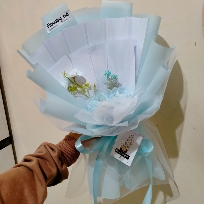 Buket Uang Kosong / Buket Uang / Buket Bunga / Buket Ultah / Wisuda - Ungu