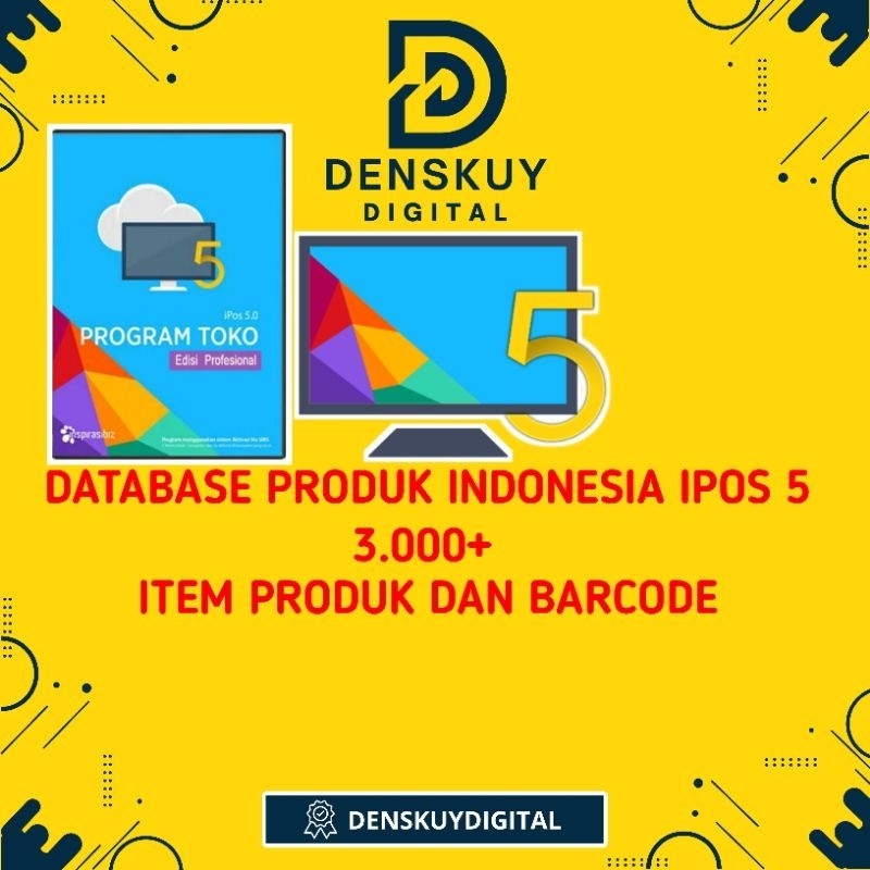 Database 3000++ item produk Ipos 5 ( SIAP IMPORT )