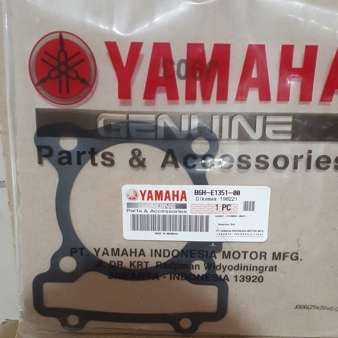 Gasket Paking Blok Yamaha New NMax 2020 B6H-E1351-00 MP1