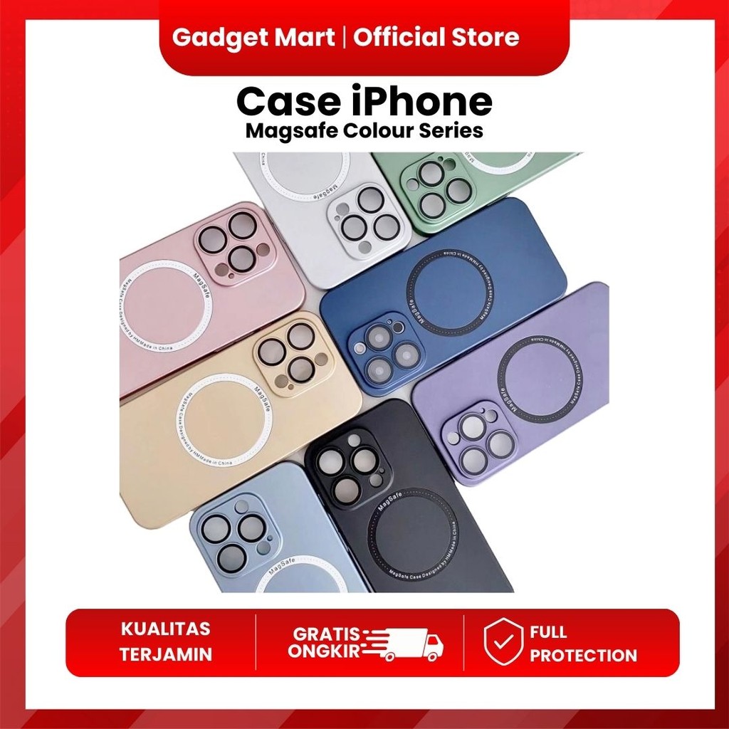 CASING IPHONE MAGSAFE COLOUR - HARDCASE