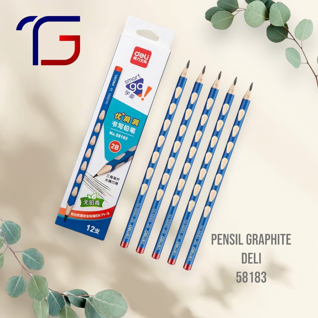 

Pensil Deli Smart Go Graphite 58183