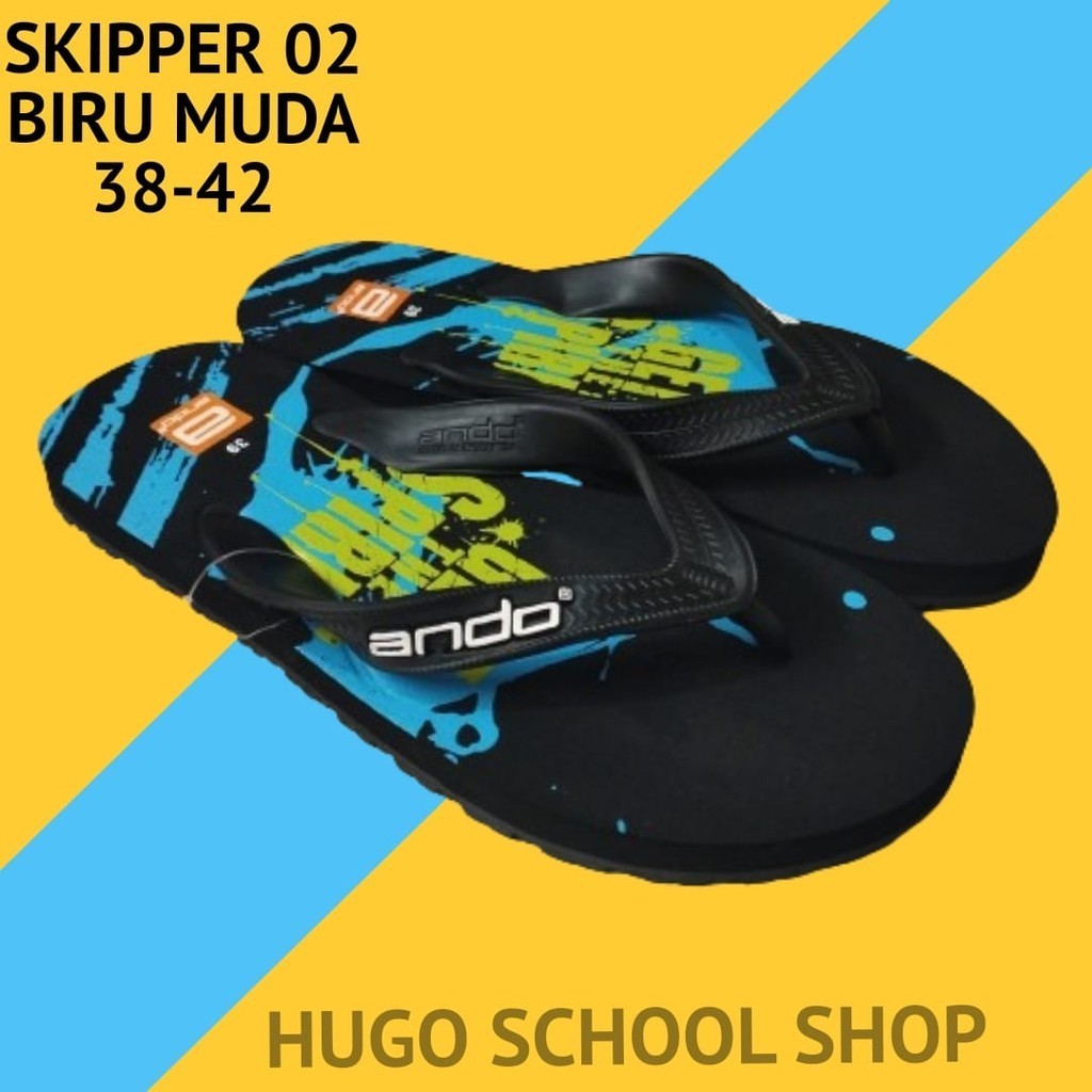 Ando Skipper 02 Sandal Jepit Ukuran 38-42