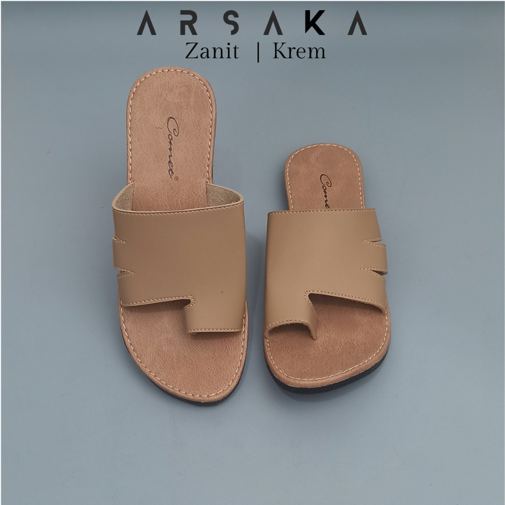 Sandal Kulit Jepit Wanita Sandal Wanita Non Slip Sendal Kulit Wanita Terbaru