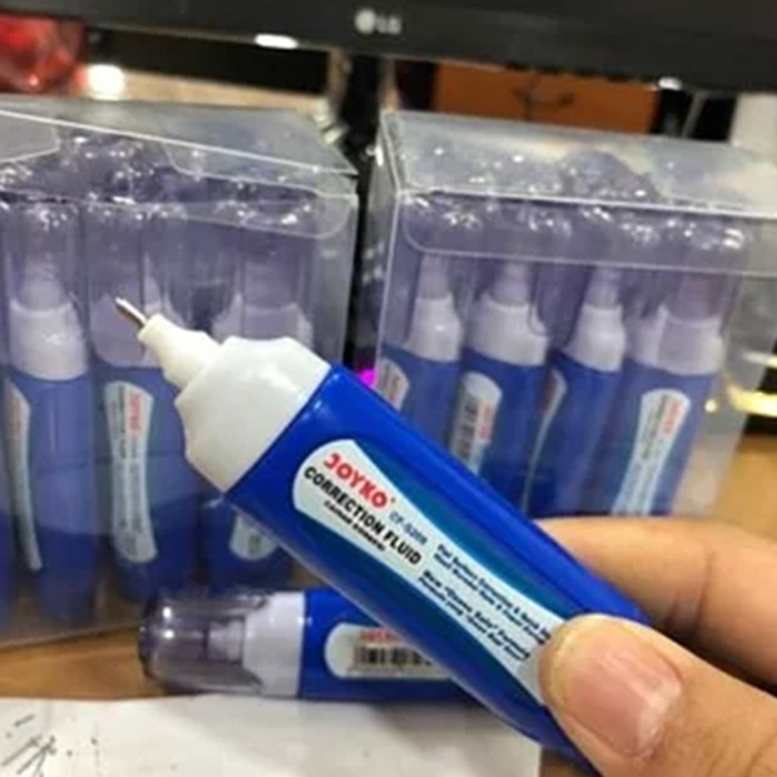 

Ay00! Correction Fluid / Tip-Ex Cair Joyko CF-S209 - 1 Lusin Isi 12 Pcs