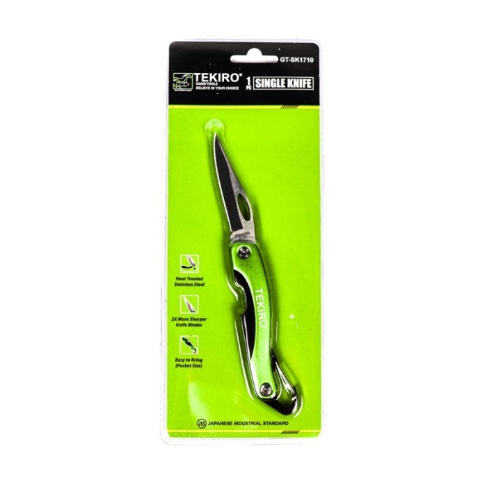 

TEKIRO PISAU LIPAT / SINGLE KNIFE / GENERAL TOOLS / ALAT PERKAKAS - OBI TEKNIK