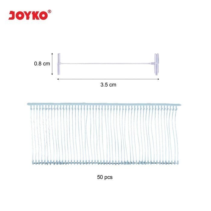 

Joyko TPN-1 Tag Pin 35mm Joyko - Top Pin - Isi Refill Tag Gun 5000 Pcs 35 MM