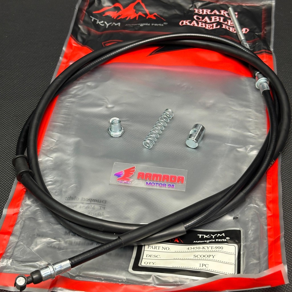 KABEL REM BELAKANG SCOOPY KYT SPAREPART TAKAYAMA