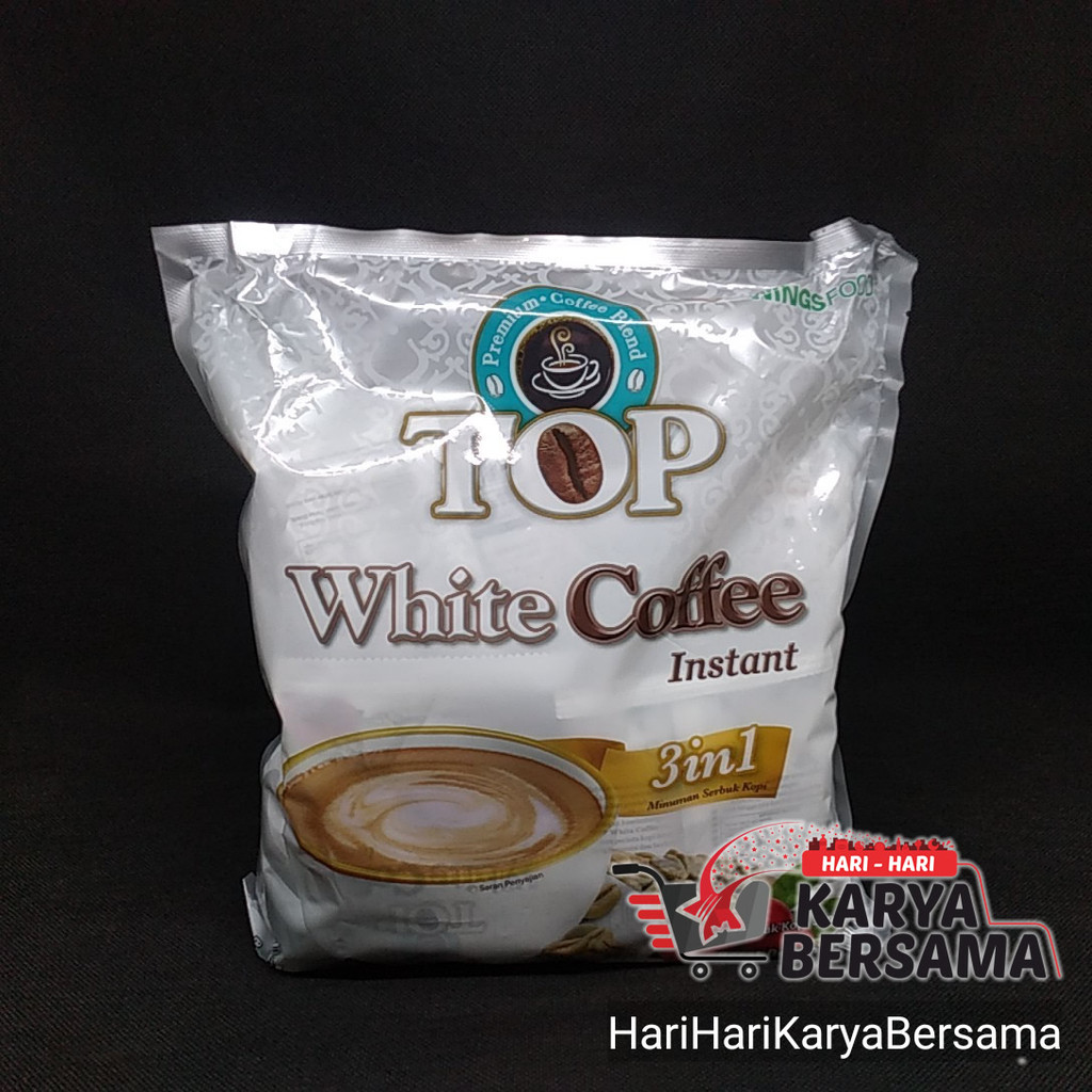 

KOPI BUBUK TOP WHITE COFFEE INSTANT 20'S X 21GR
