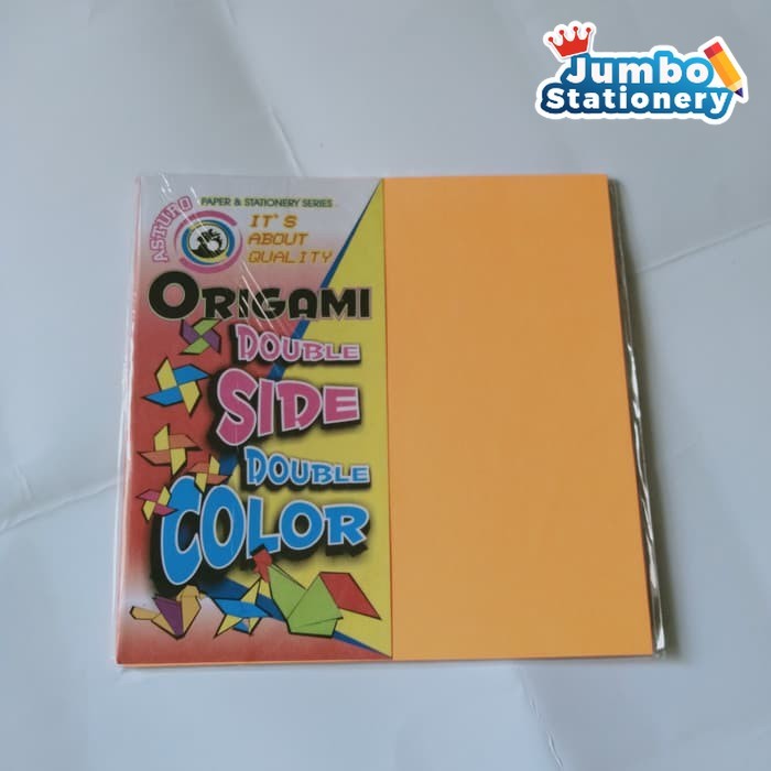 

Kertas Melipat Asturo (Origami) 12x12 Double (2 Warna, 25 Lembar)