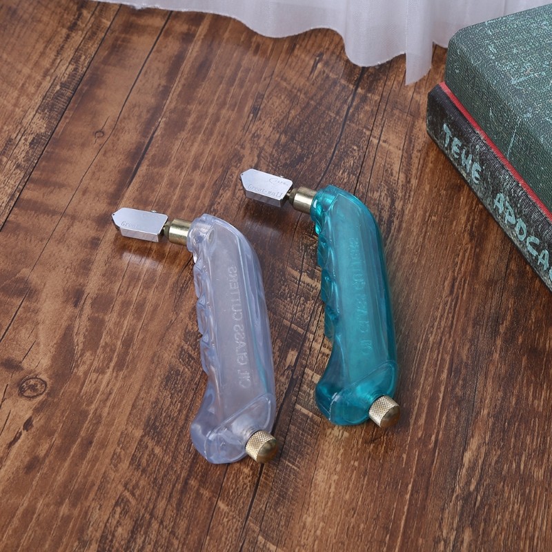 

1PC Grip 0iled Glass Cutter Stained Glass Cutting tool
