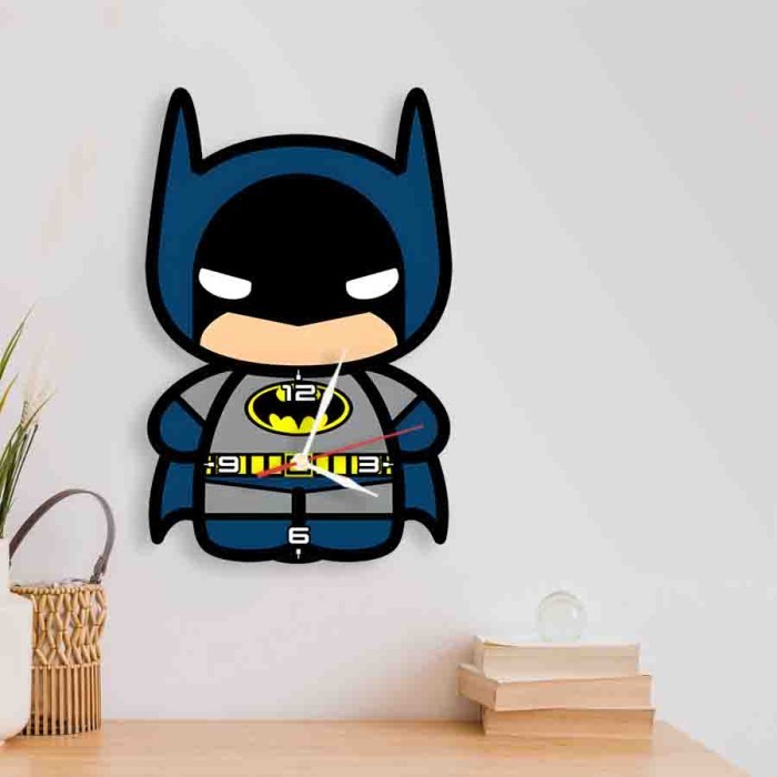 Jam Dinding Batman Dekorasi Hiasan Dinding Kamar Anak