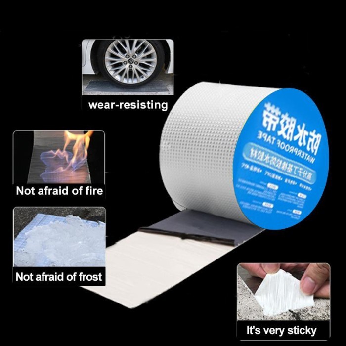 

(COD) Waterproof Tape Lakban Anti Air Tambal - WT1
