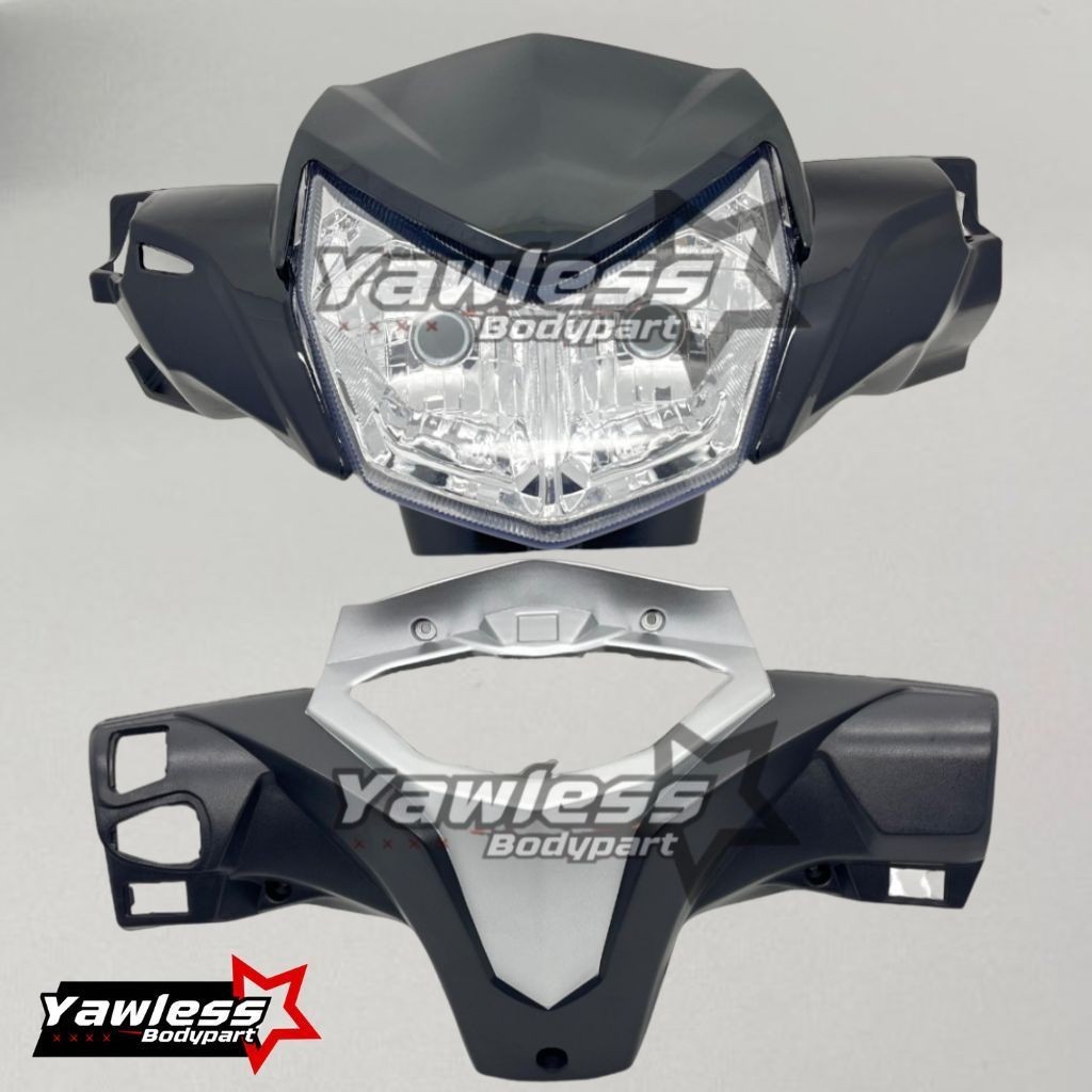 Batok Supra X 125 Fi Injeksi 2014 2015 2016 Silver / Batok Lampu Supra X 125 Fi Injeksi Silver