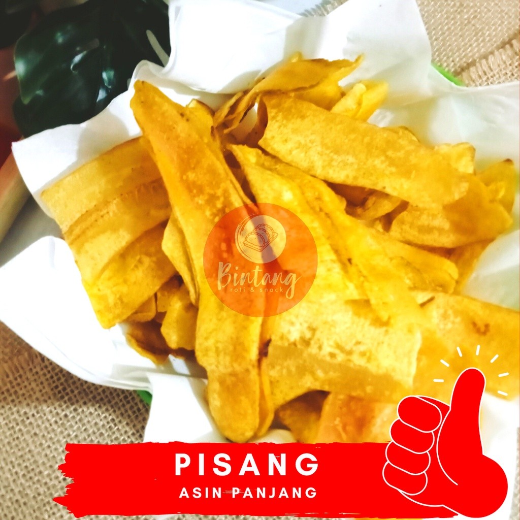 

Kripik Pisang Asin 500 Gr + Saus