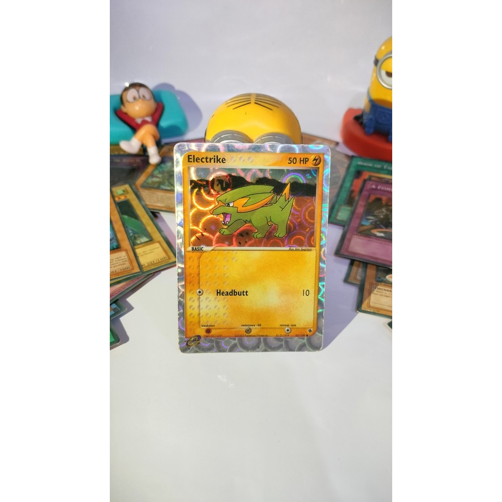 Kartu pokemon Electrike 52/109 . Kartu pokemon Electrike English TCG.