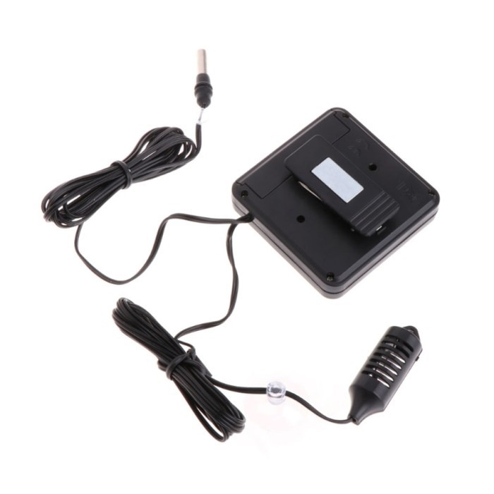 Digital Thermometer Hygrometer with Probe / Termometer Higrometer
