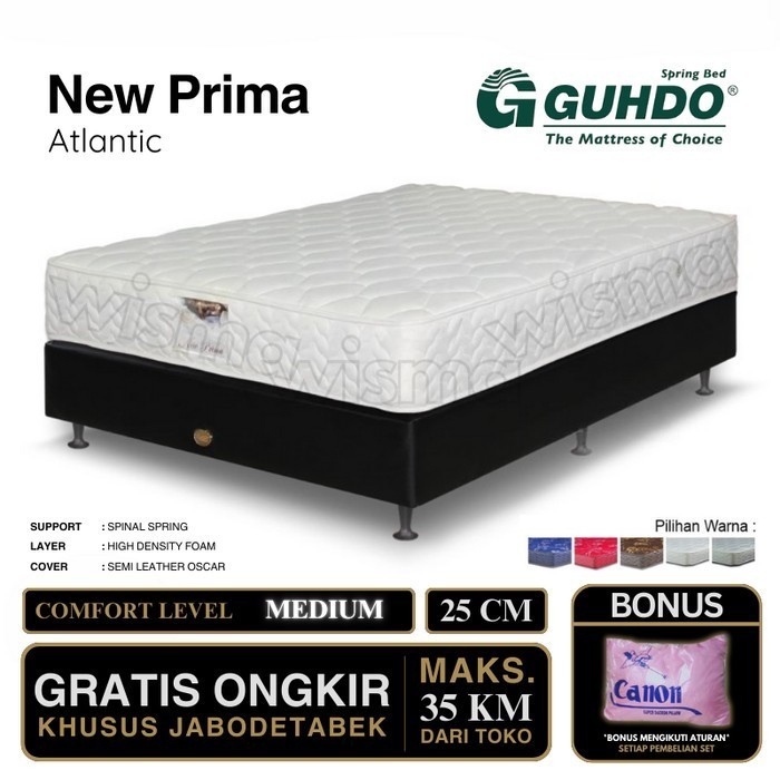 Kasur Springbed Guhdo New Prima Divan Atlantik Atlantic 180x200