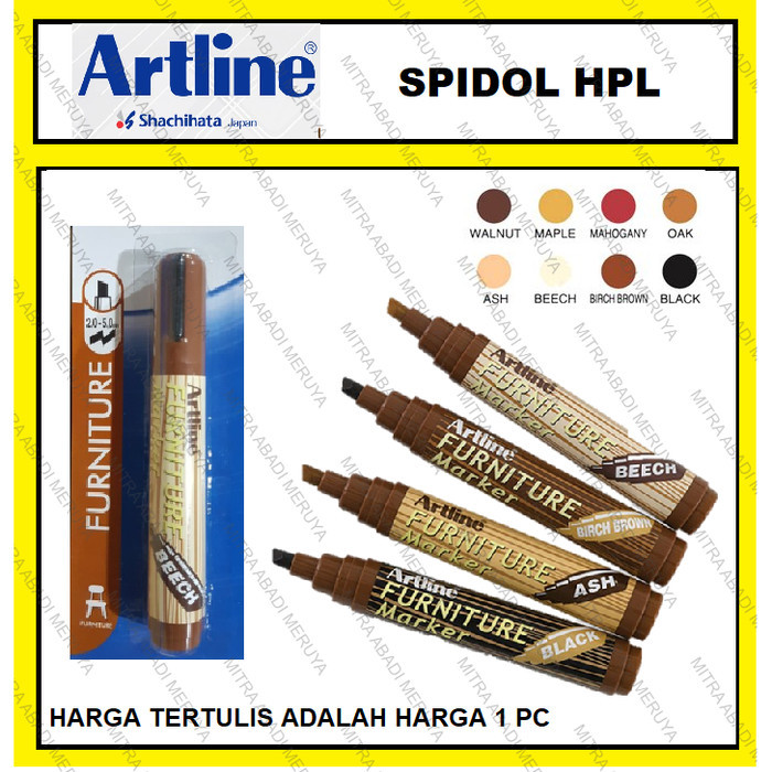 

[New Arrival] Spidol Hpl Spidol Furniture Pewarna Tepi Pinggiran Hpl Edging Tusiran - Oak