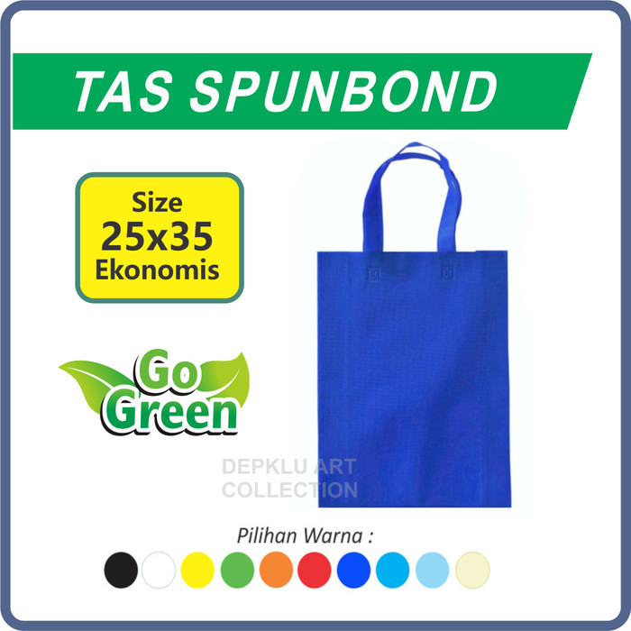 

Tas Spunbond 25 x 35 Polos - Goodie bag Handle 25x35 Eco