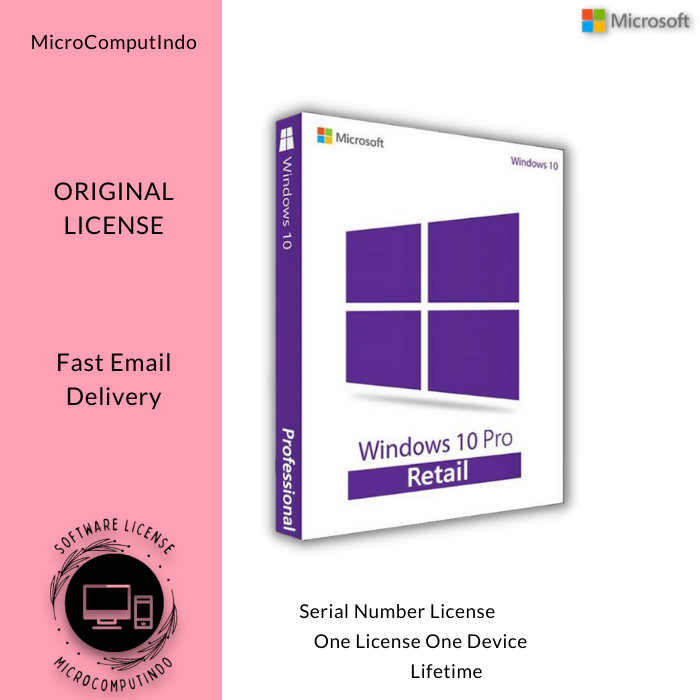 Windows 10 Pro - Aktivasi Original License